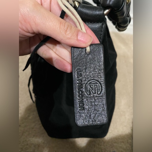 CZ Falconer Suede Fringe Shoulder Bag - Picture 7 of 9